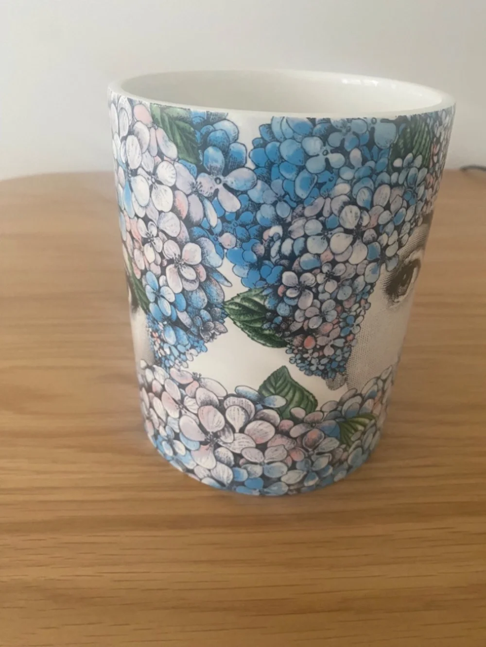 Fornasetti candle ( candle used) approx 6 x 4.5 inches